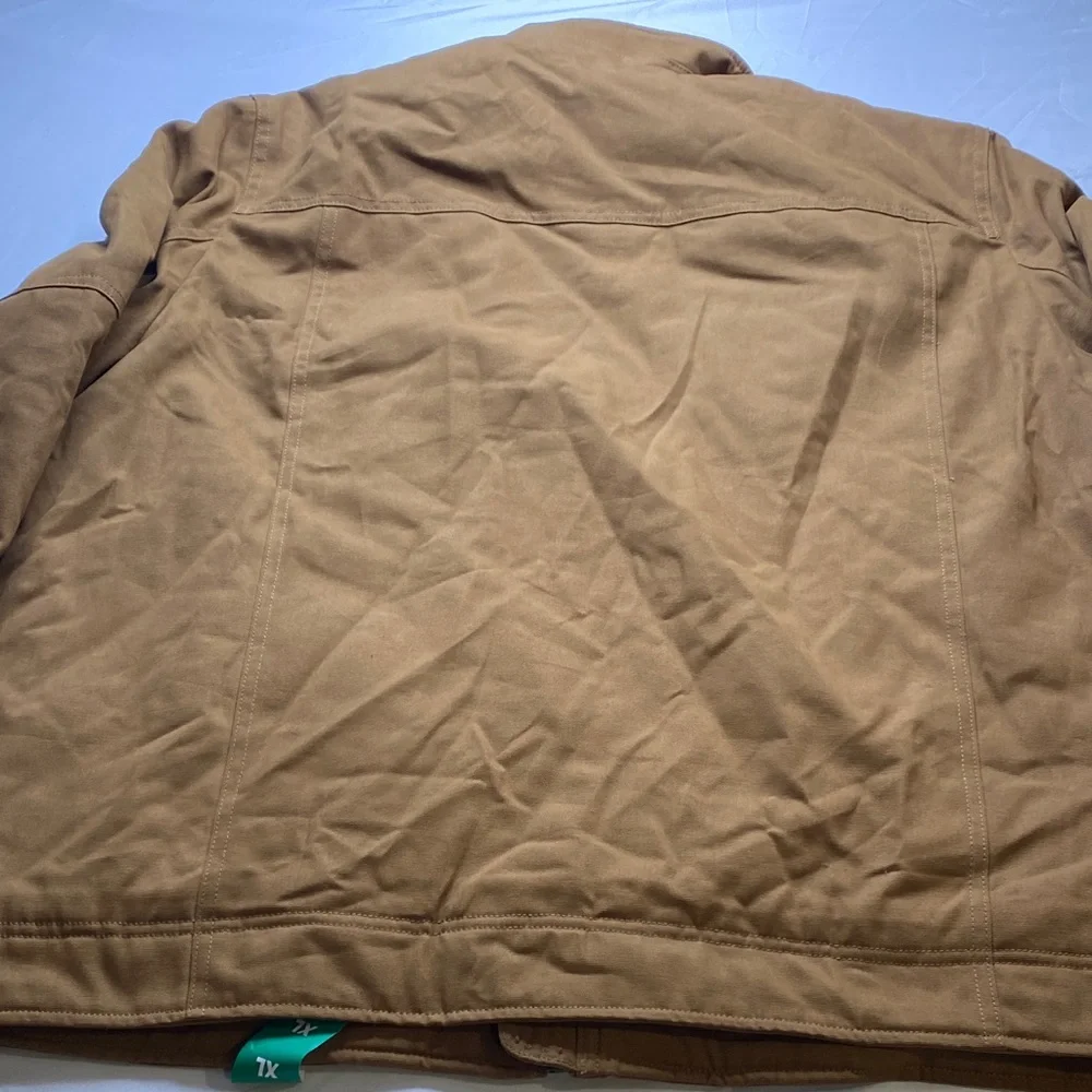 Levi's Men's Brown Military Jacket - Picture 15 of 16